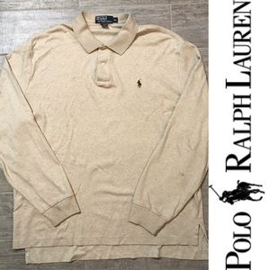 Polo by Ralph Lauren sweatshirt PoloShirt cream XL